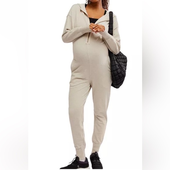 FP Movement x Hatch Warm Up Jumpsuit Heather Grey Size XS, SM, XL $148Retail NWT - Picture 2 of 6